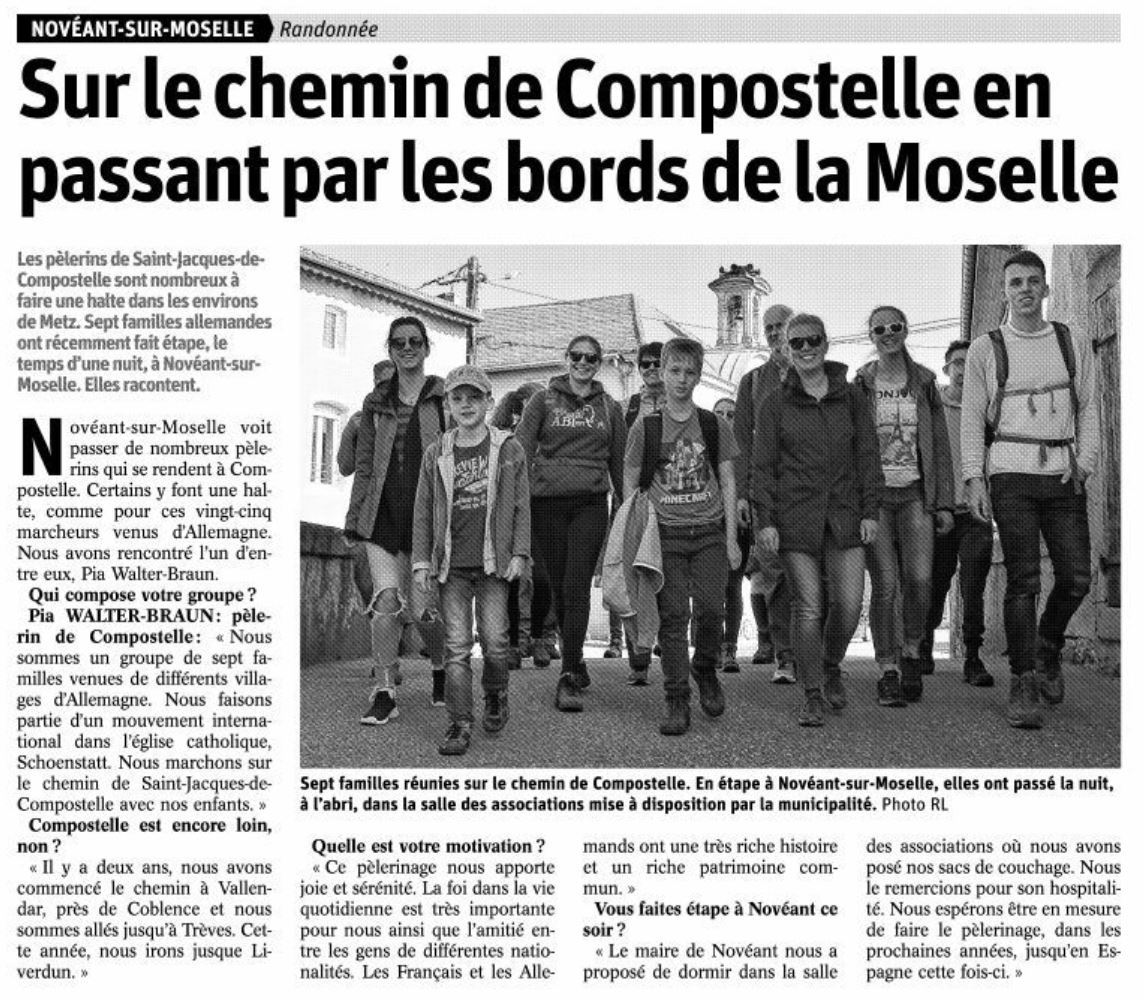 rencontre saint jacques de compostelle